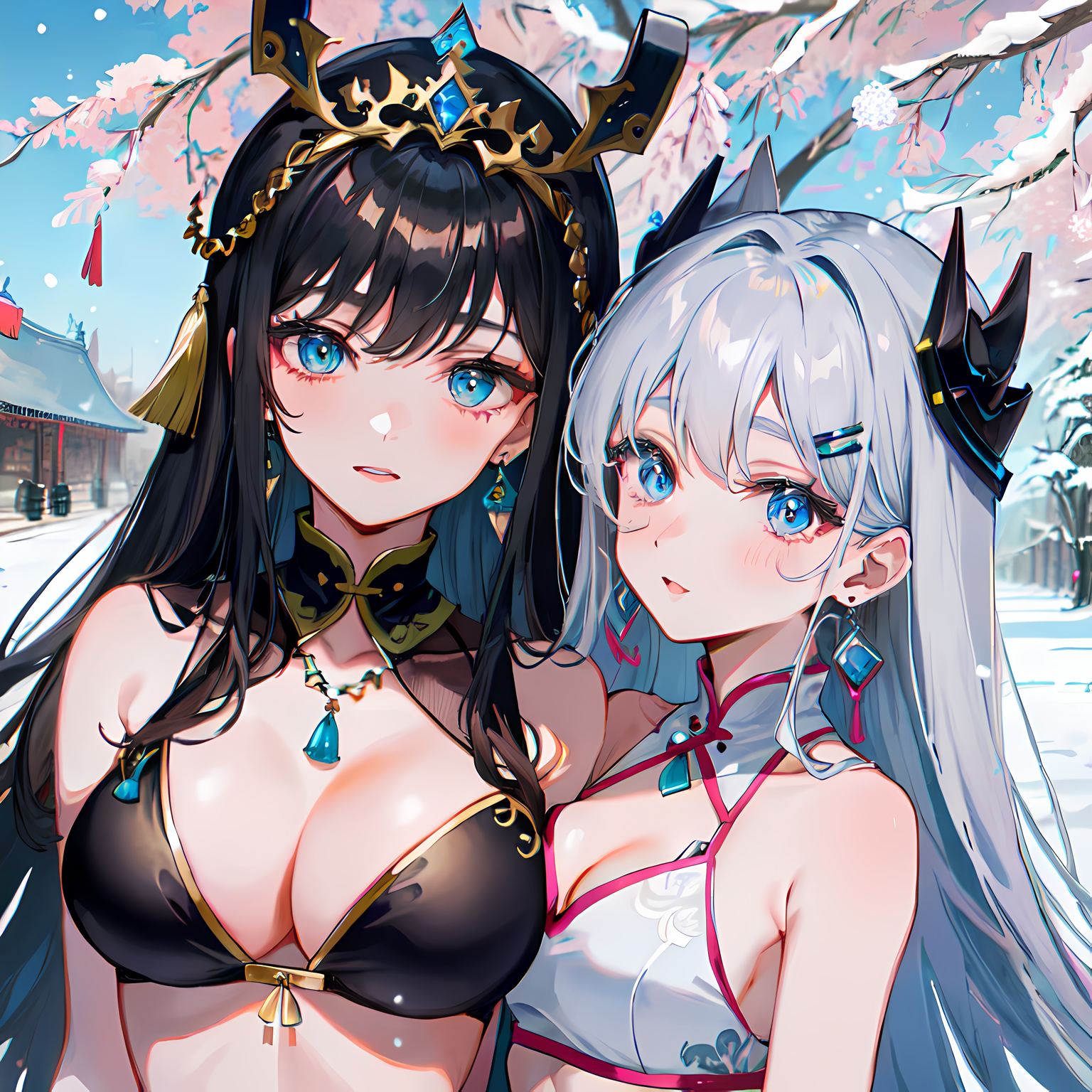 绚丽春日二次元风樱花派对