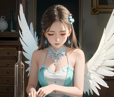 天使翅膀-2.5D写实angel