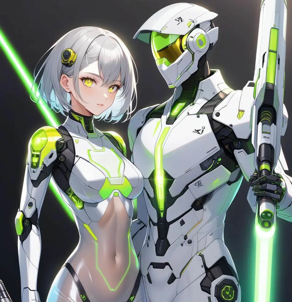 AI少女插画图片壁纸
