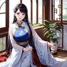 少女与二次元植物世界