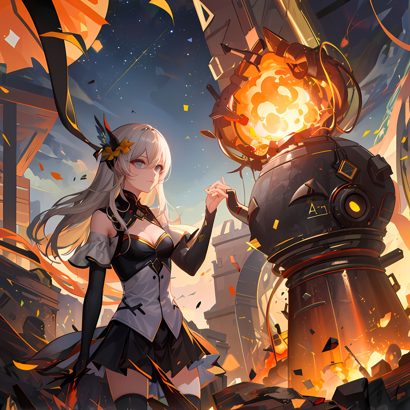 熊熊燃烧的星空姬