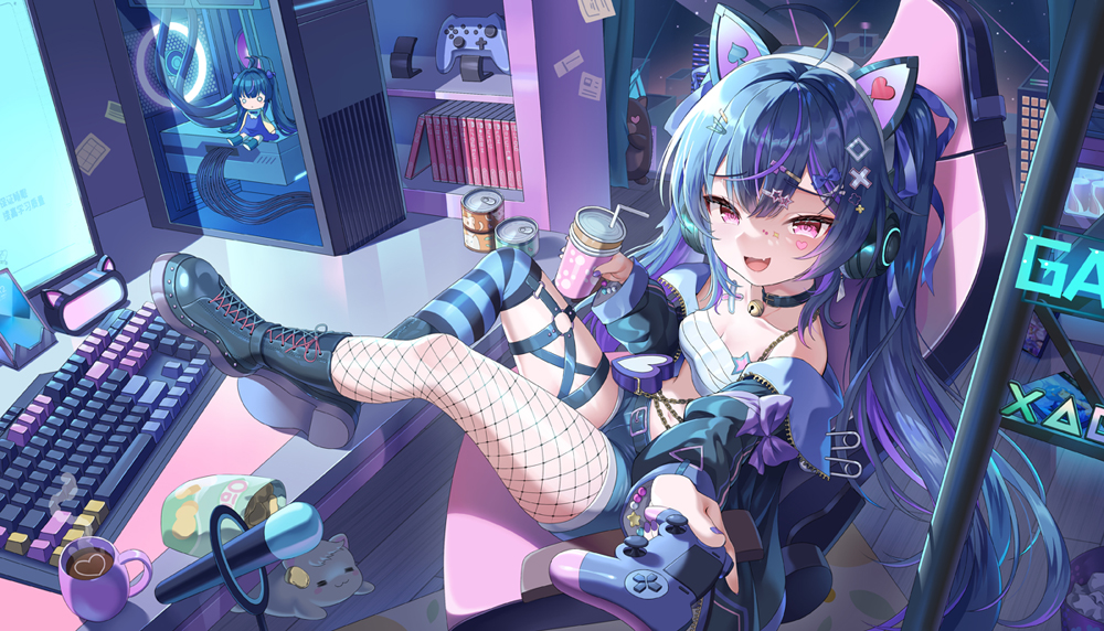 654321插画图片壁纸