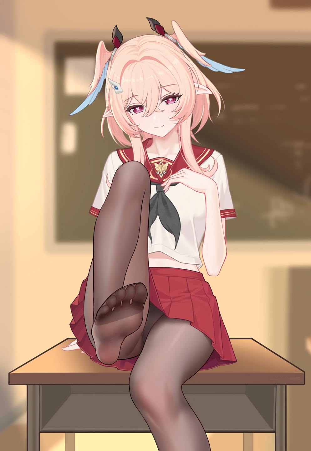 莉奈娅JK头像同人高清图