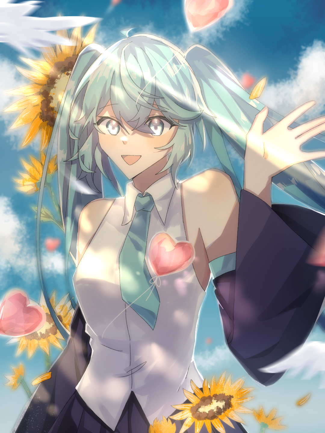 初音插画图片壁纸