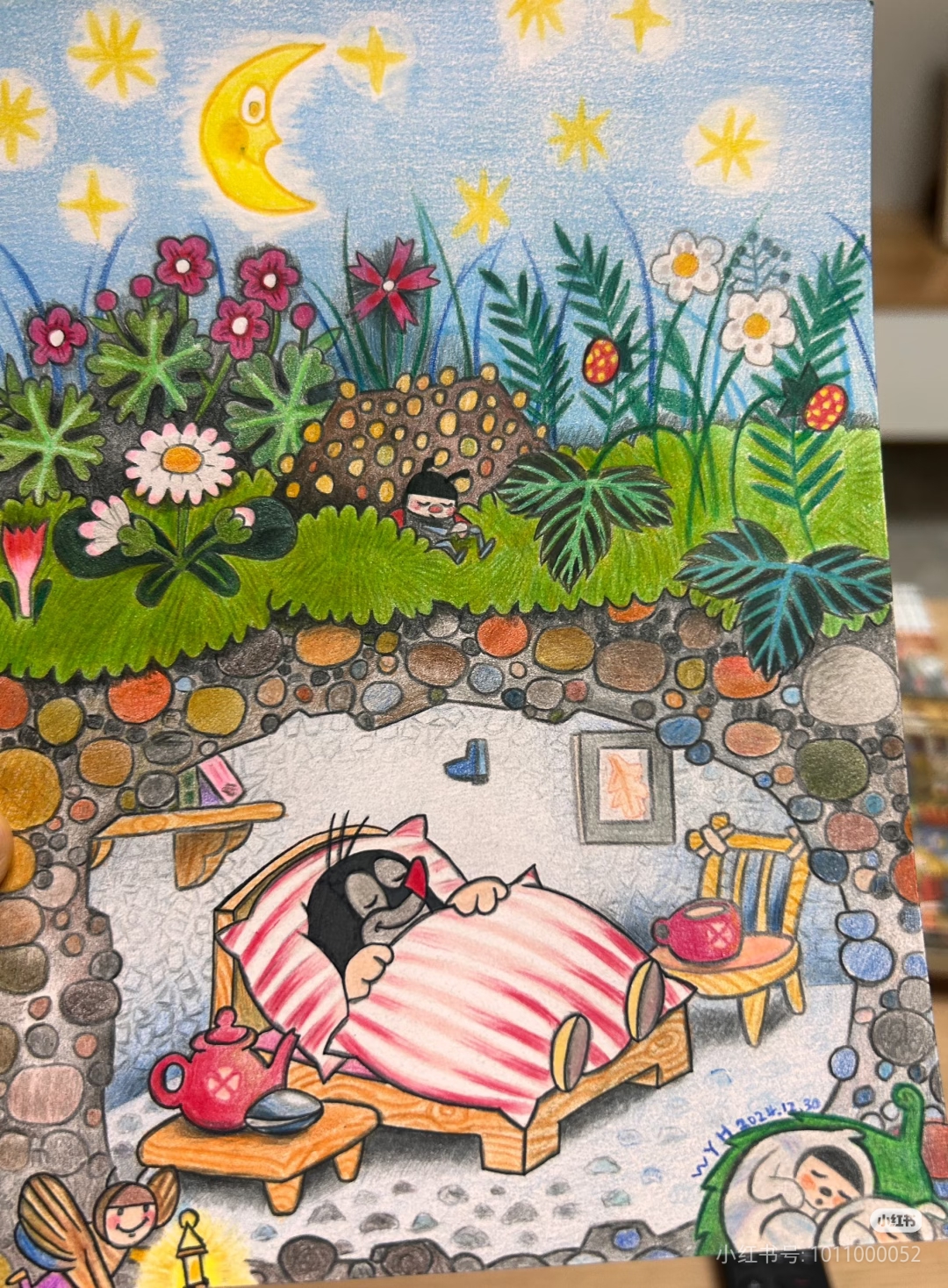 鼹鼠的故事-鼹鼠的故事临摹