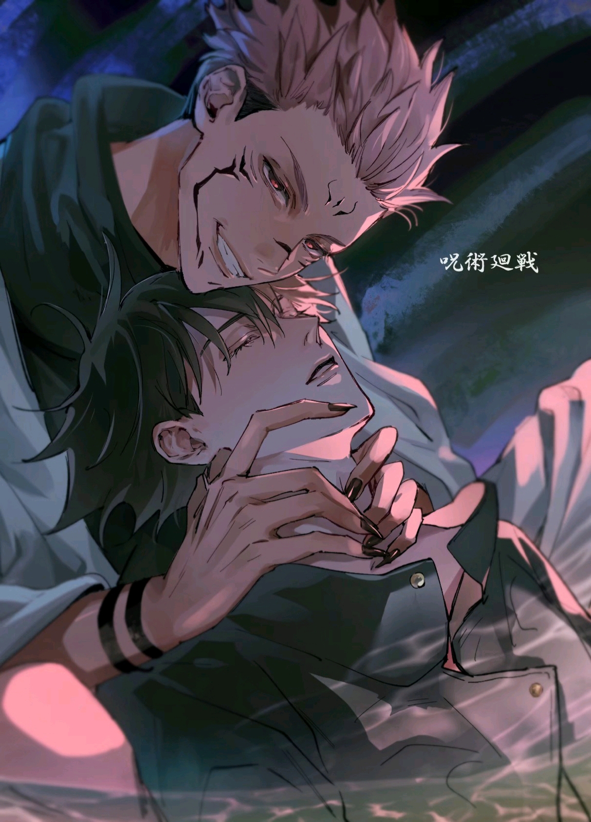 咒术回战两面宿傩厚涂彩