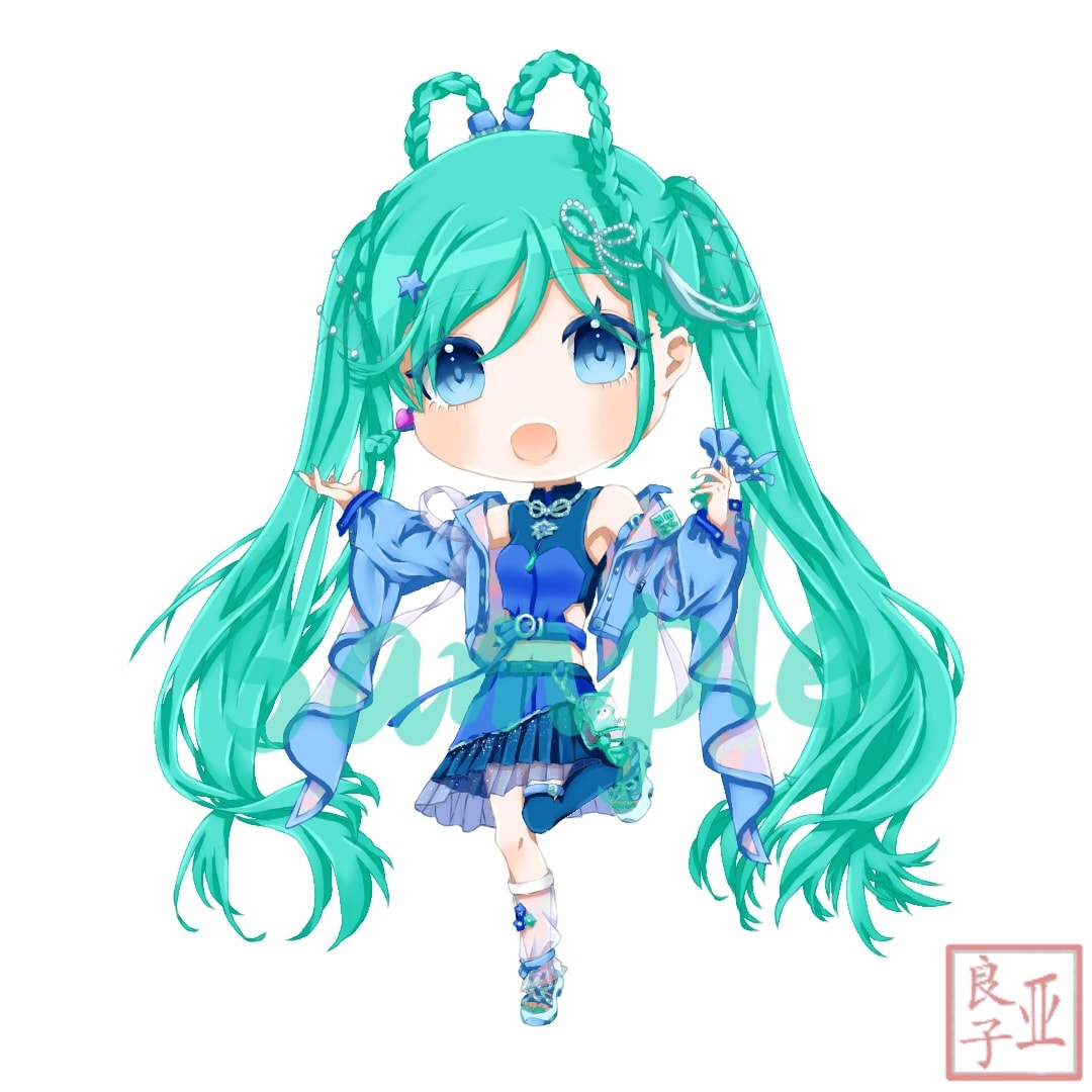 初音未来插画图片壁纸