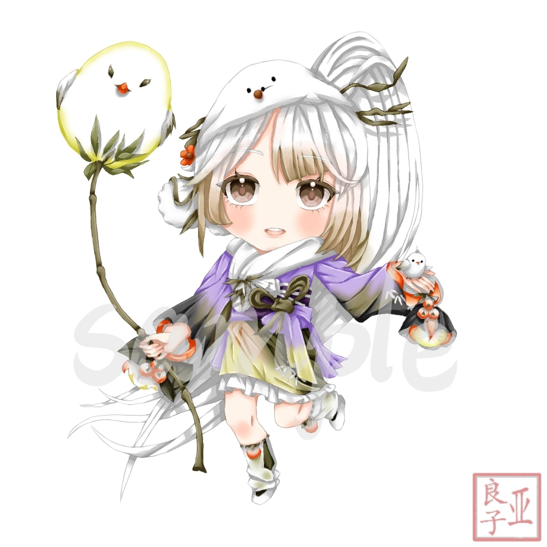 萤草头像同人高清图