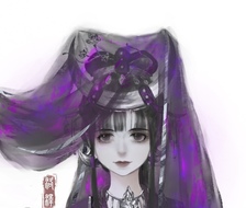 紫藤-古风插画