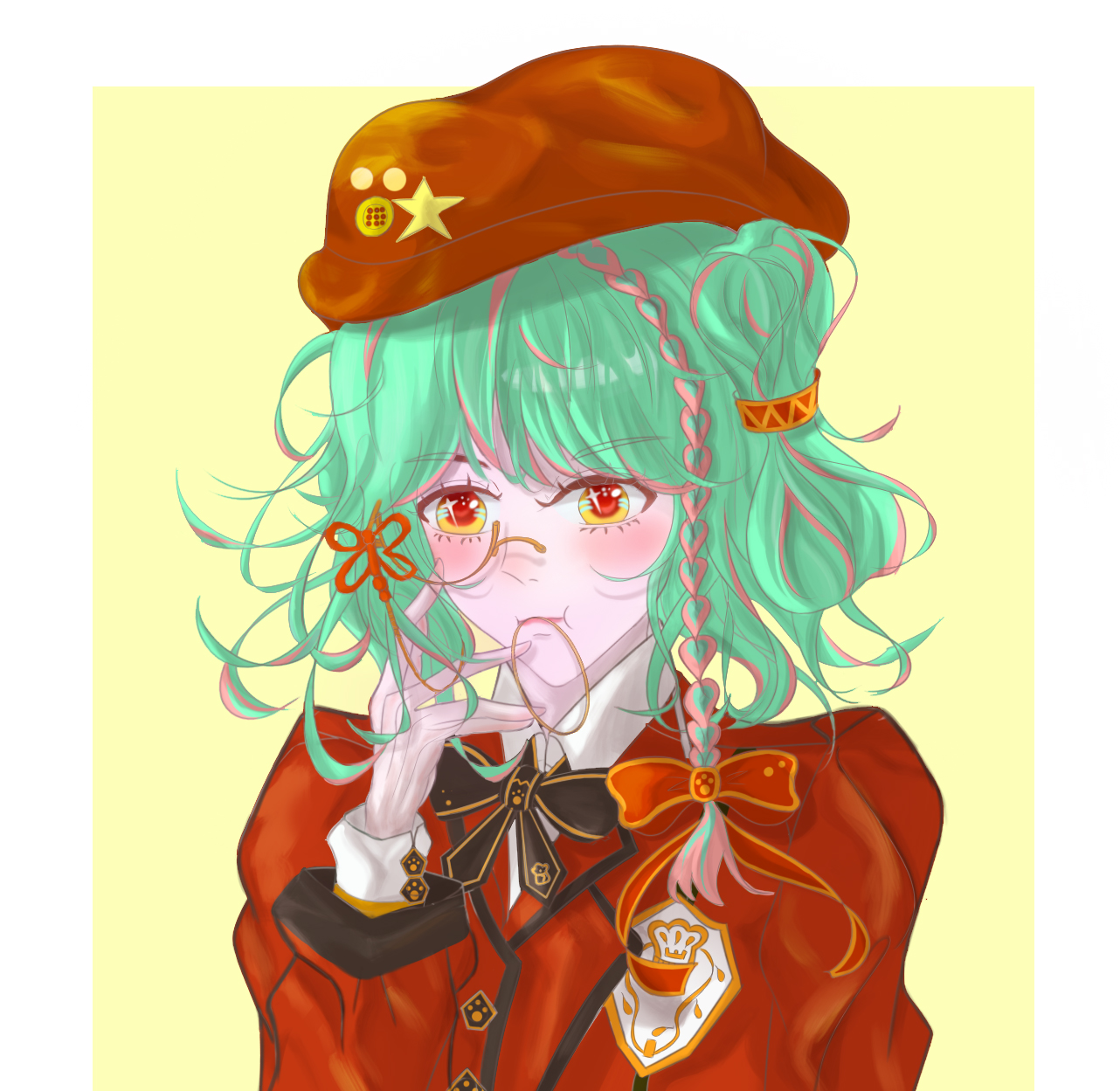 校园女生头像同人高清图