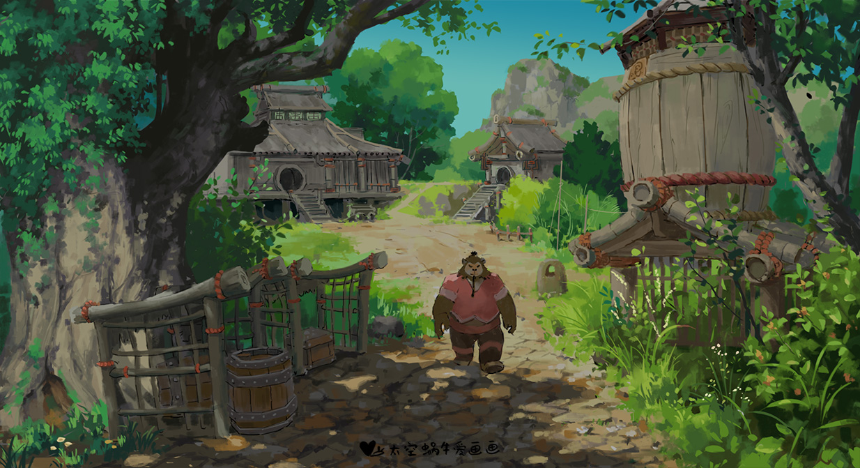 那些我画过的魔兽世界二创插画图片壁纸