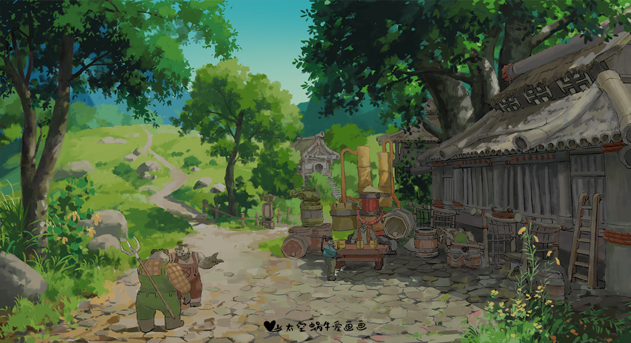 那些我画过的魔兽世界二创插画图片壁纸