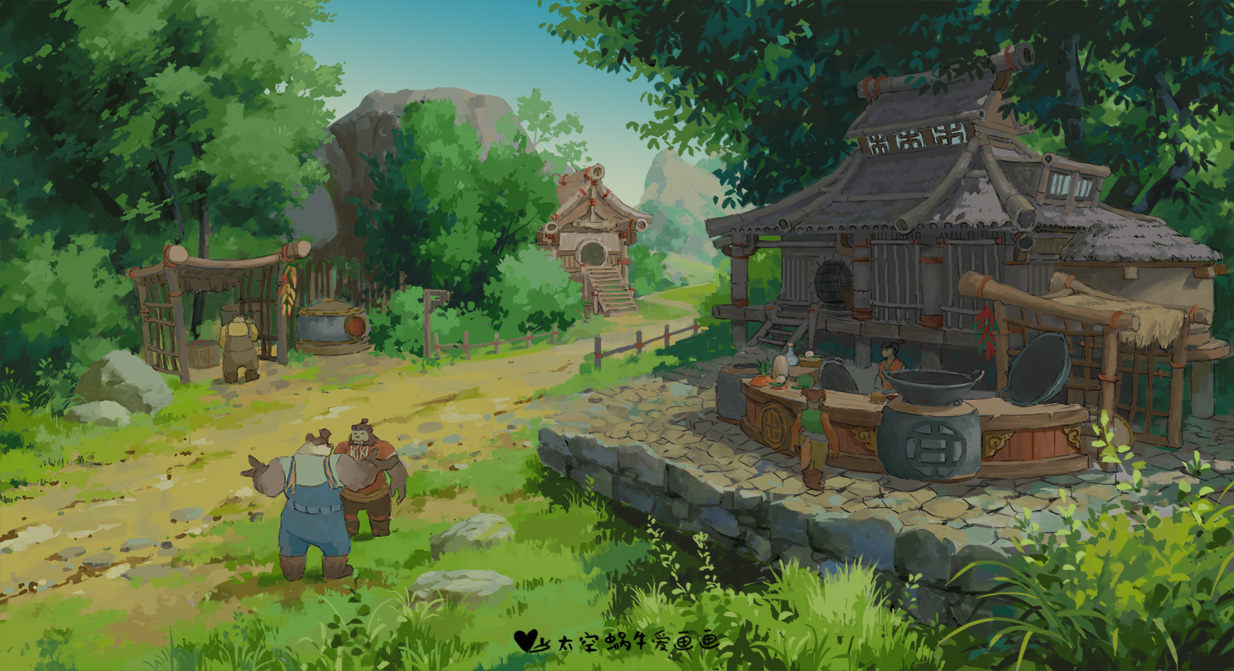 那些我画过的魔兽世界二创插画图片壁纸