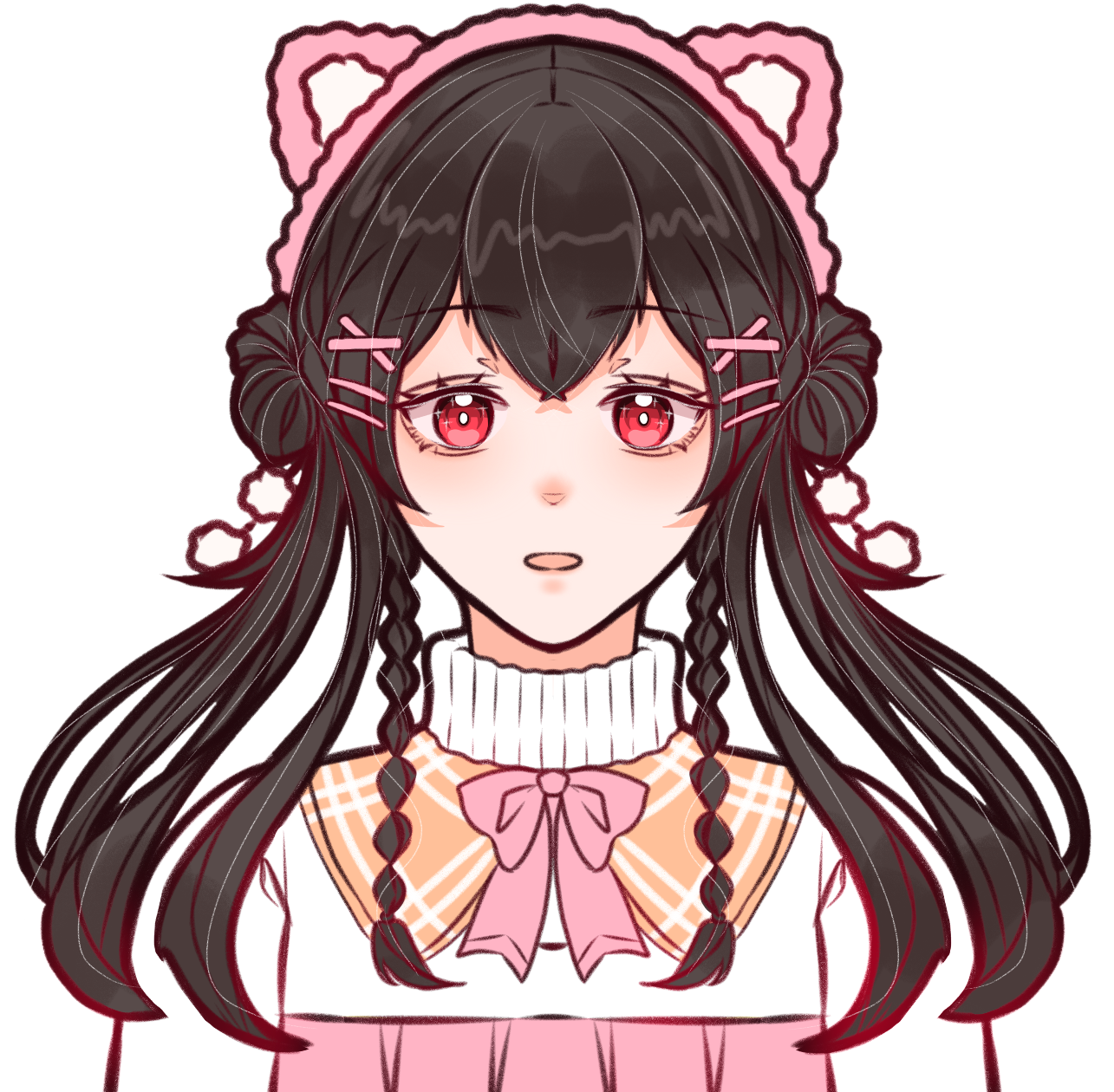 可爱少女插画图片壁纸