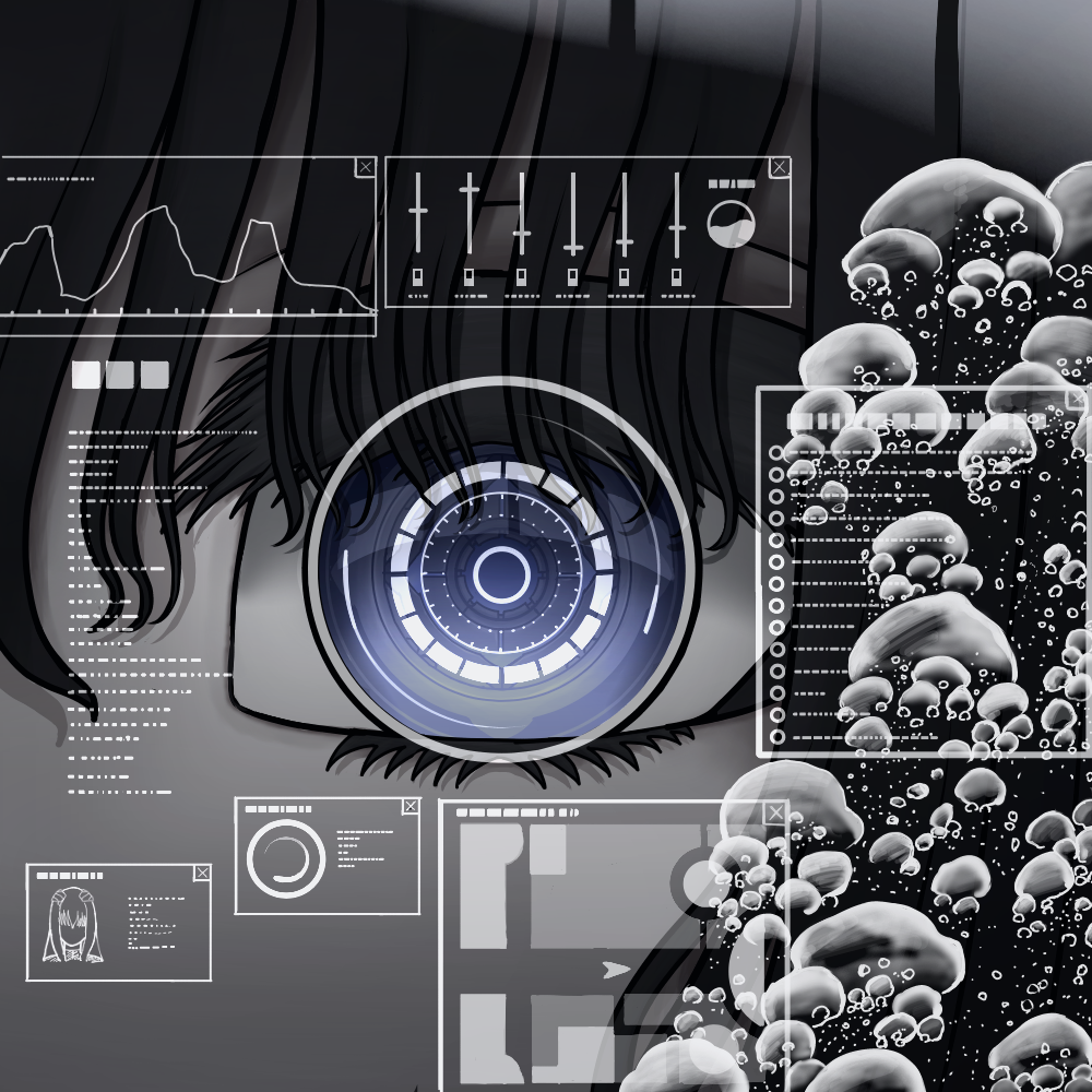 水下特化I型的机械眼