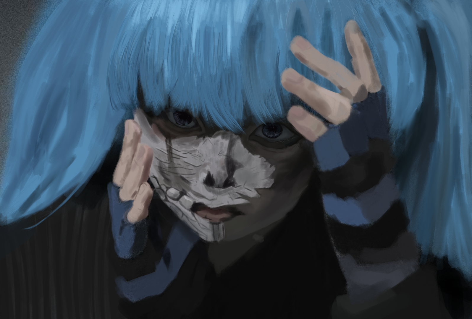SallyFace头像同人高清图