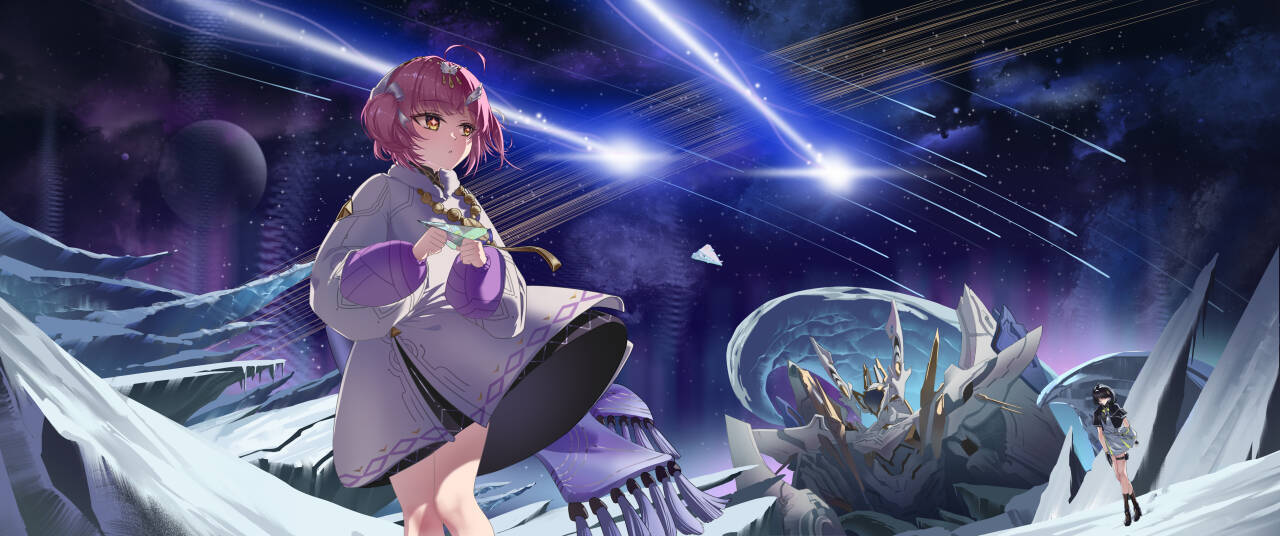 【鸣潮】雷霆大雪绒壁纸插画图片壁纸