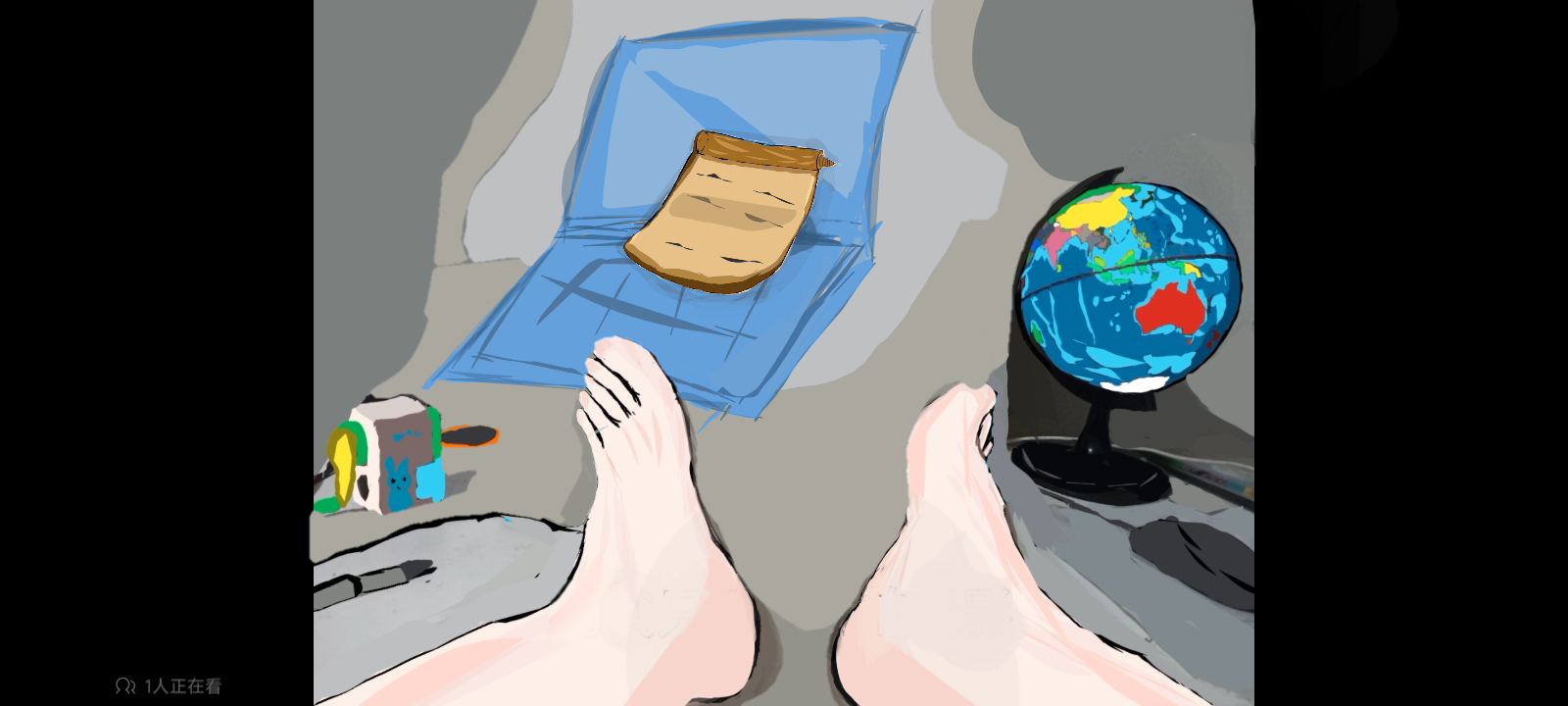 乱搞(画)的插画图片壁纸