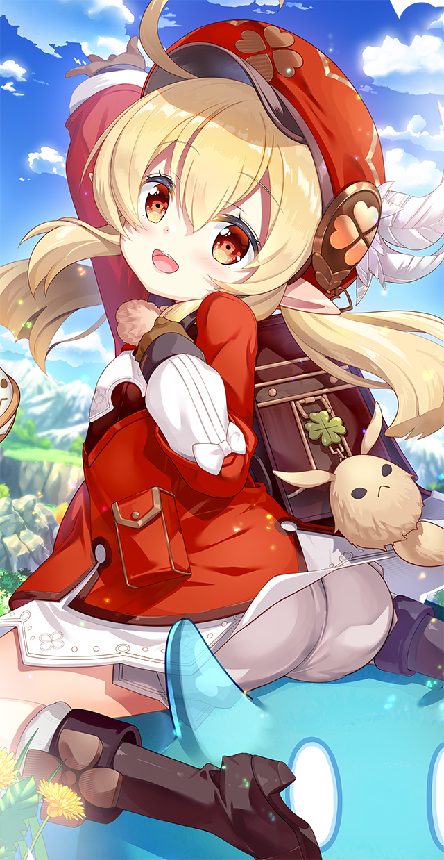 呆毛美少女壁纸特辑