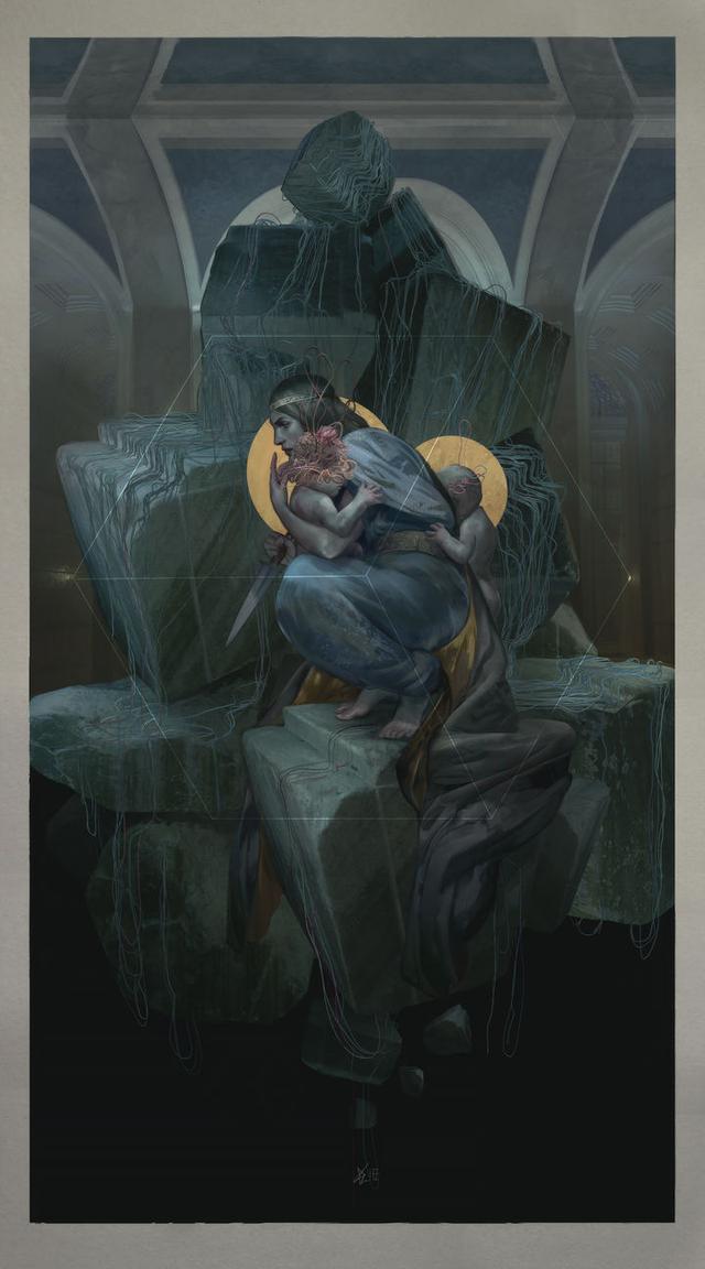 Riana Moller概念艺术家画作分享