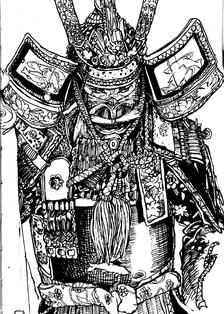 samurai插画图片壁纸