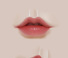 画一个红唇-厚涂速涂练习