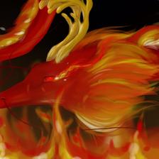Chinese dragon插画图片壁纸