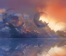 天空 水晶球-原创天空