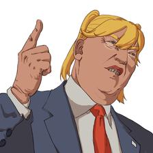 Trump插画图片壁纸