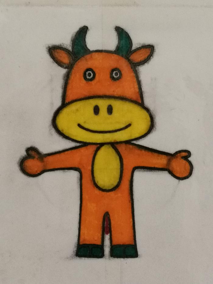 牛🐮吉祥物插画图片壁纸