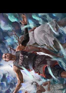 LeBron&Wade插画图片壁纸