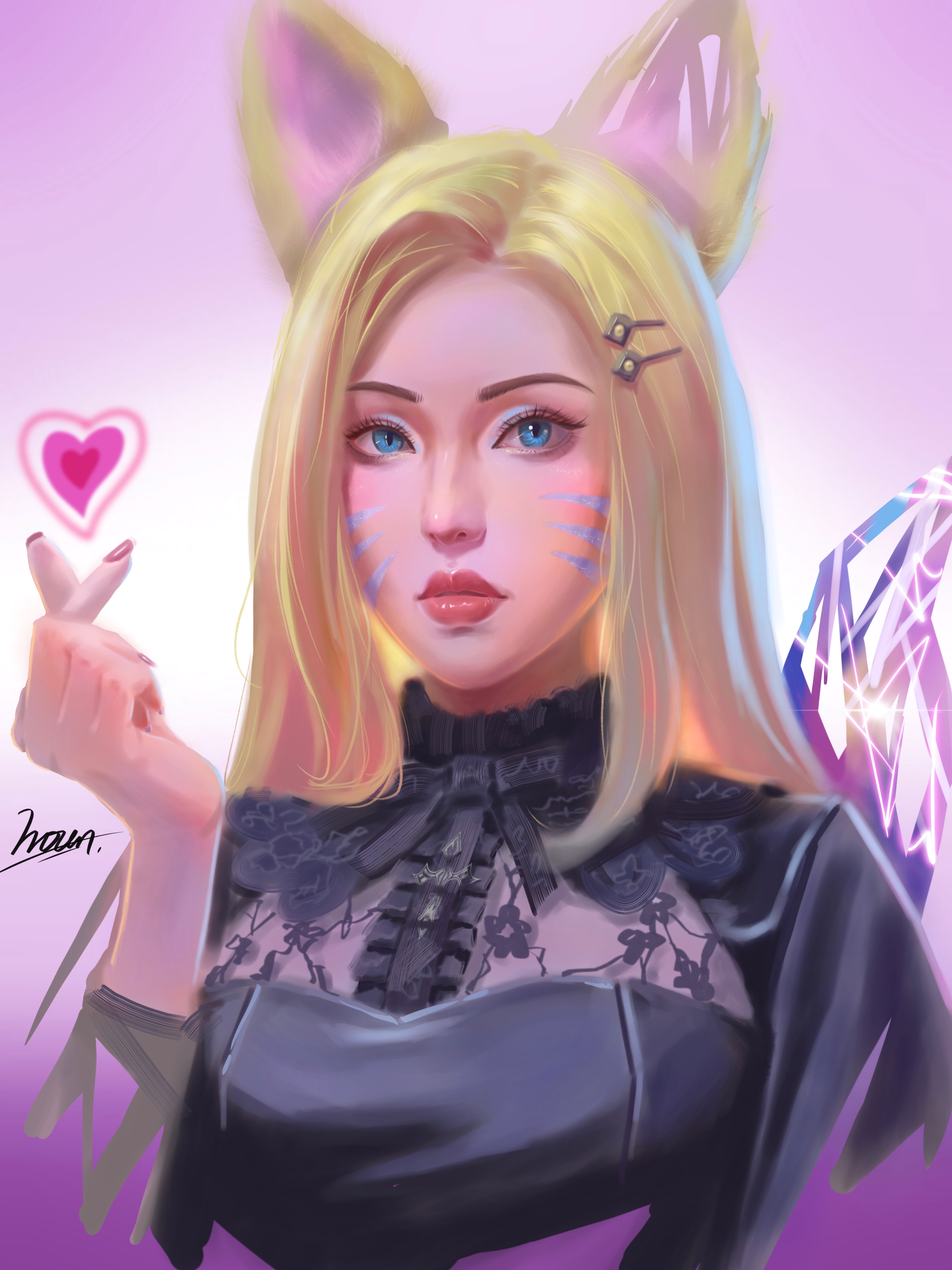 kda新皮肤插画图片壁纸