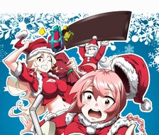漫画封面-漫画上色 圣诞 冰雪节贺图2K