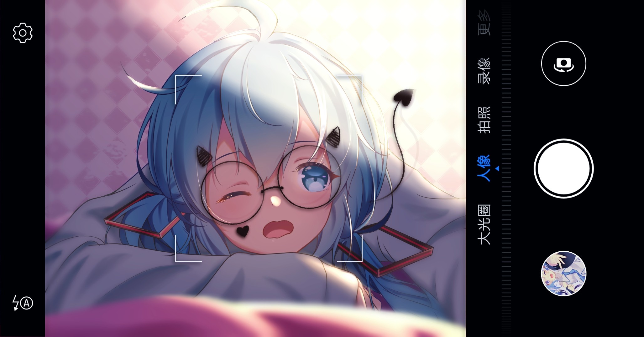 初音自拍图