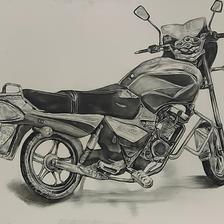 摩托车插画图片壁纸