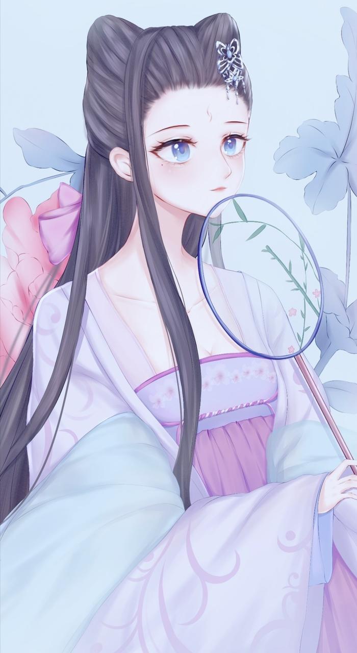 小娘子~插画图片壁纸