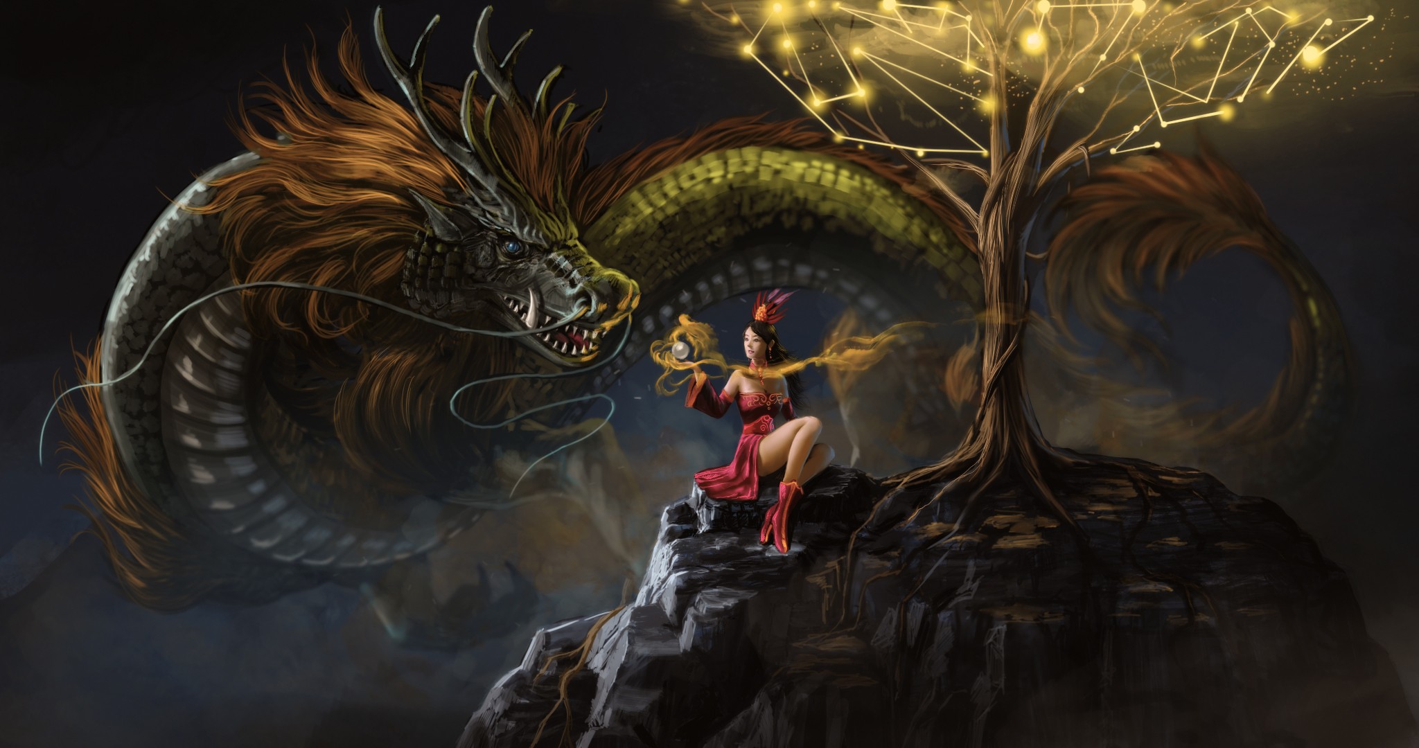 龙女图片大全 龙女高清图片壁纸 触站