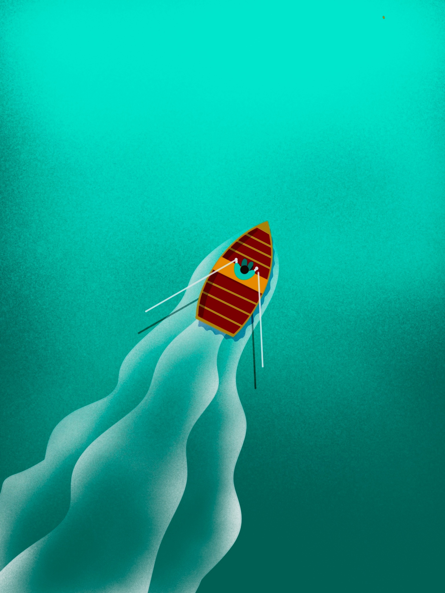 小船插画图片壁纸