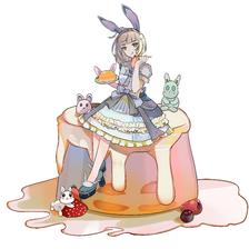 兔兔插画图片壁纸