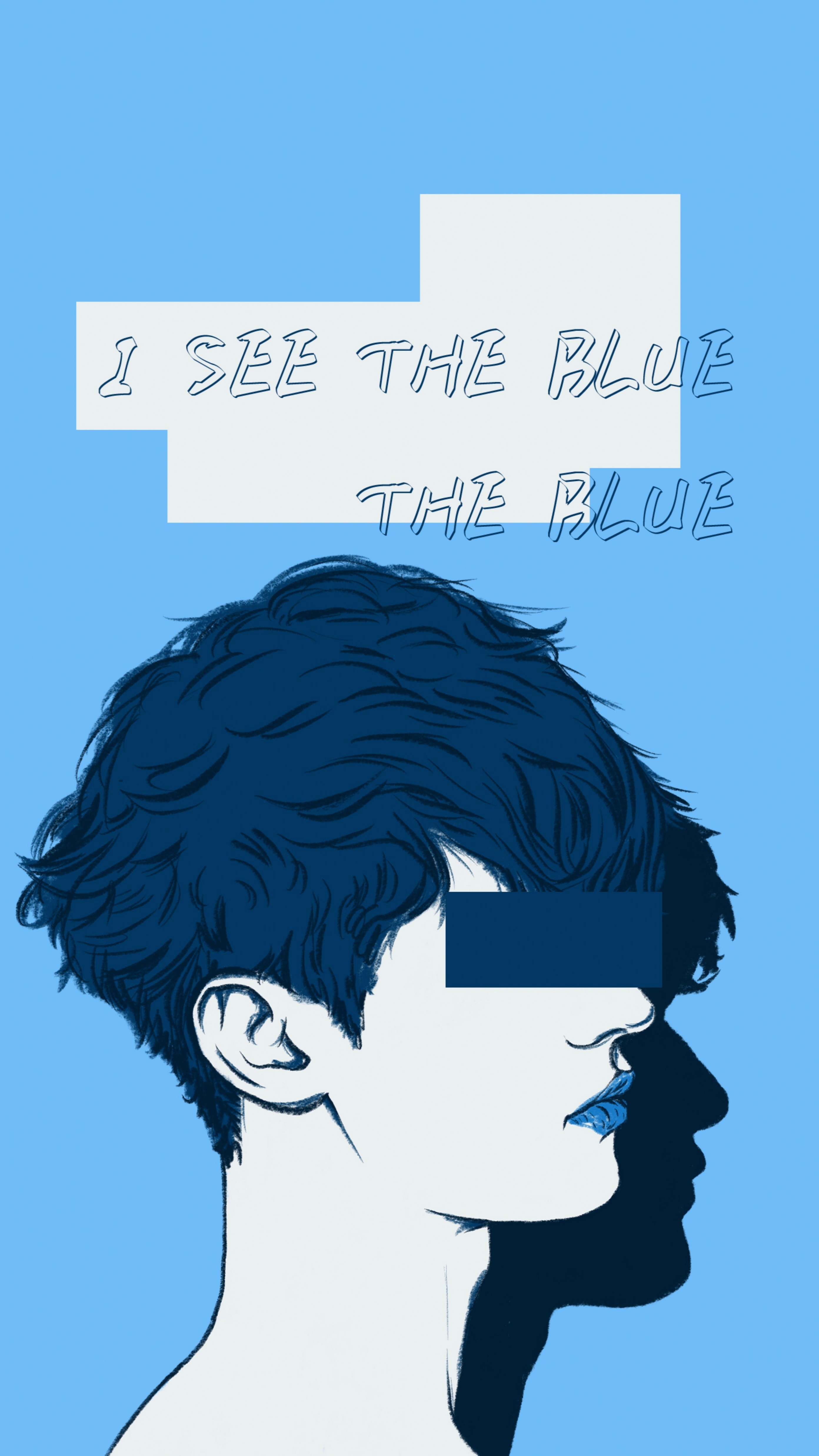 I SEE THE BLUE