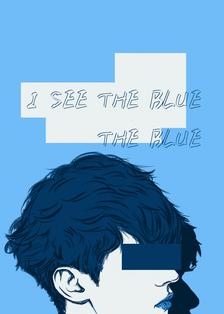 I SEE THE BLUE插画图片壁纸