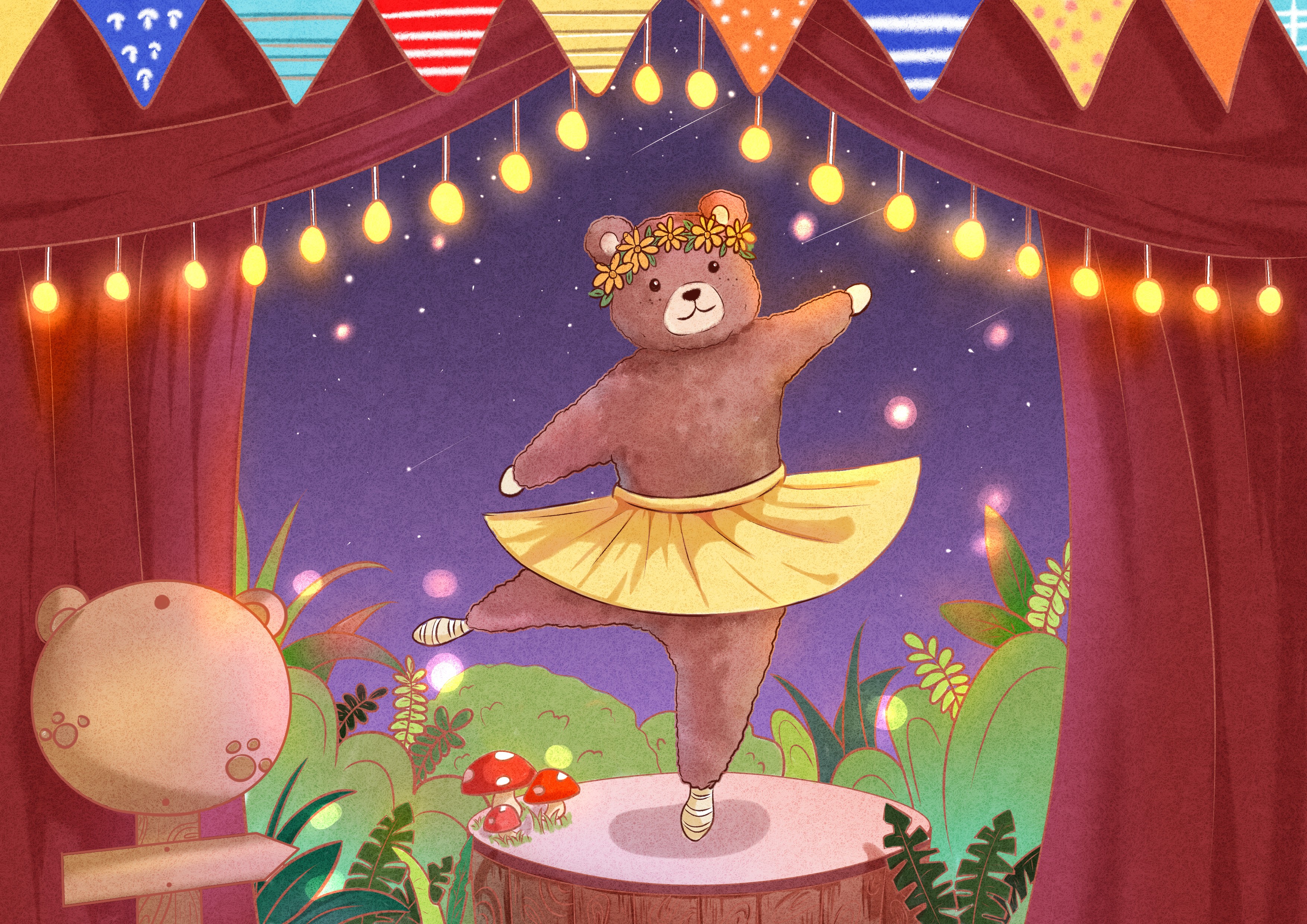 跳舞的小熊