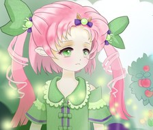 苹果绿萝莉-小女孩萝莉头像