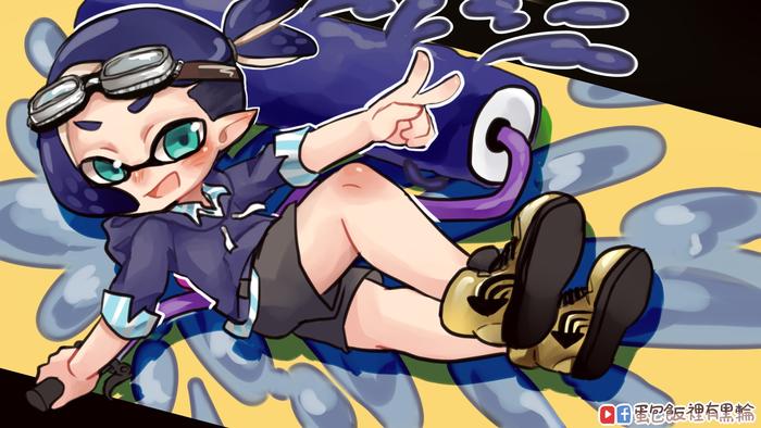 Splatoon2 的塗鴉~插画图片壁纸