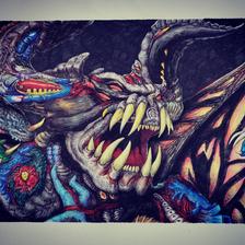 《百体怪兽•贝琉多拉》插画图片壁纸