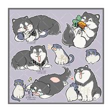 猫猫＆狗狗插画图片壁纸