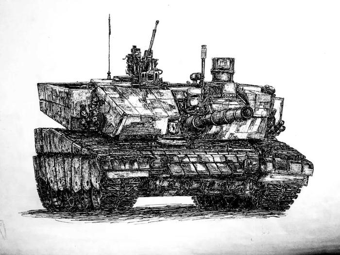 《国之利刃－99A主站坦克》插画图片壁纸