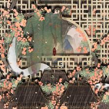 二十四节气-春-谷雨插画图片壁纸