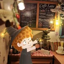 尼卡的咖啡店之旅插画图片壁纸