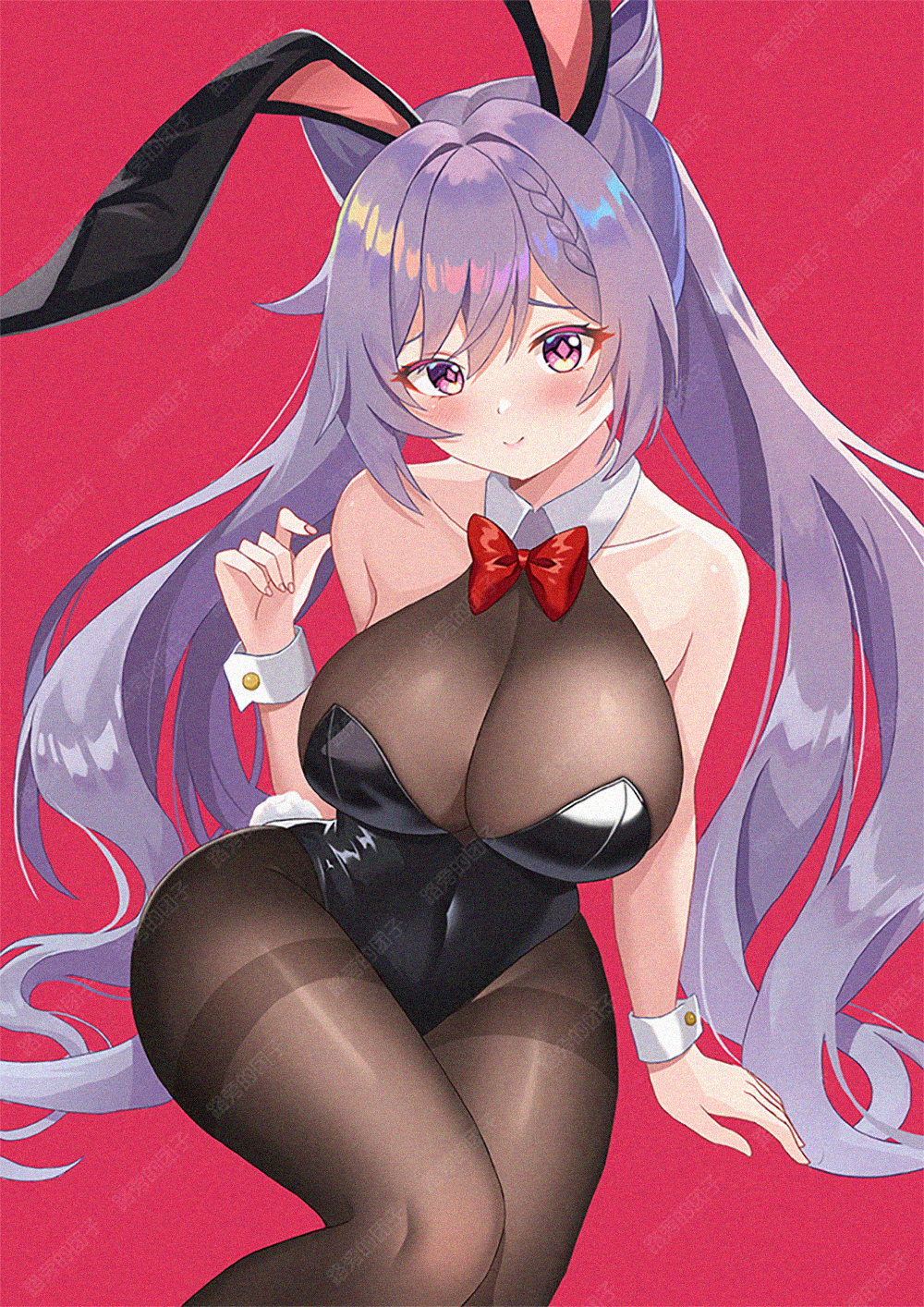 刻晴兔女郎头像同人高清图